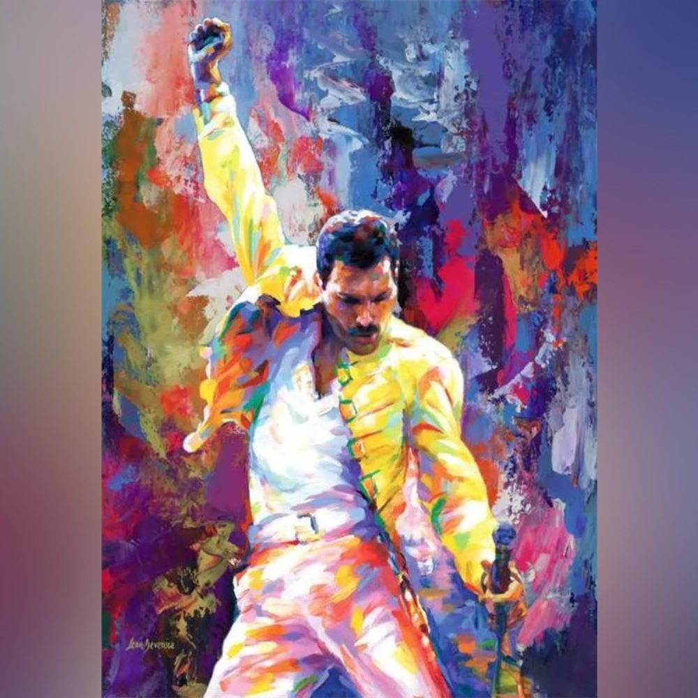 Freddie Mercury DIY 5D Full Round Drill Diamond Painting